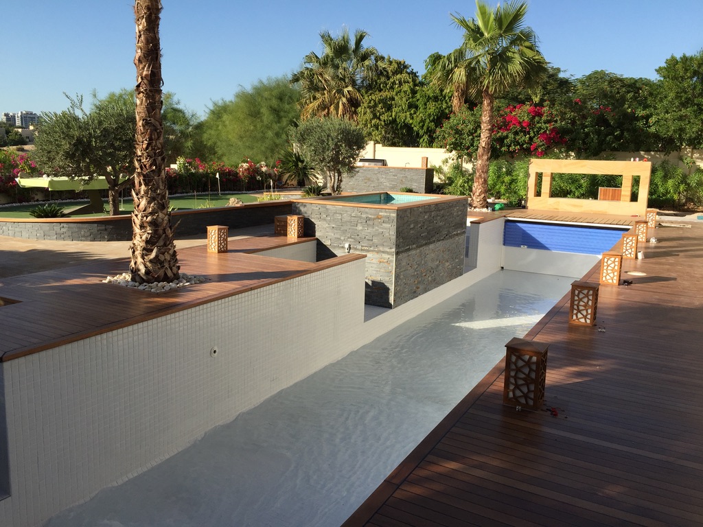 Automatic Pool Cover System | Victory Heights Dubai