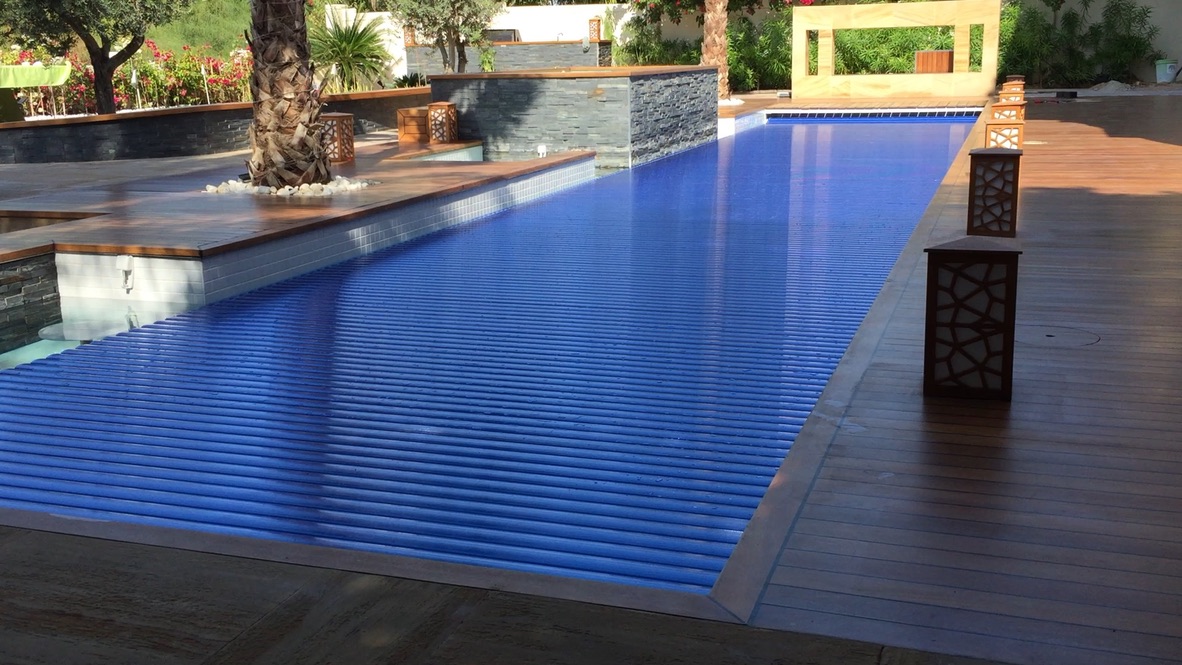Automatic Pool Cover System | Victory Heights Dubai