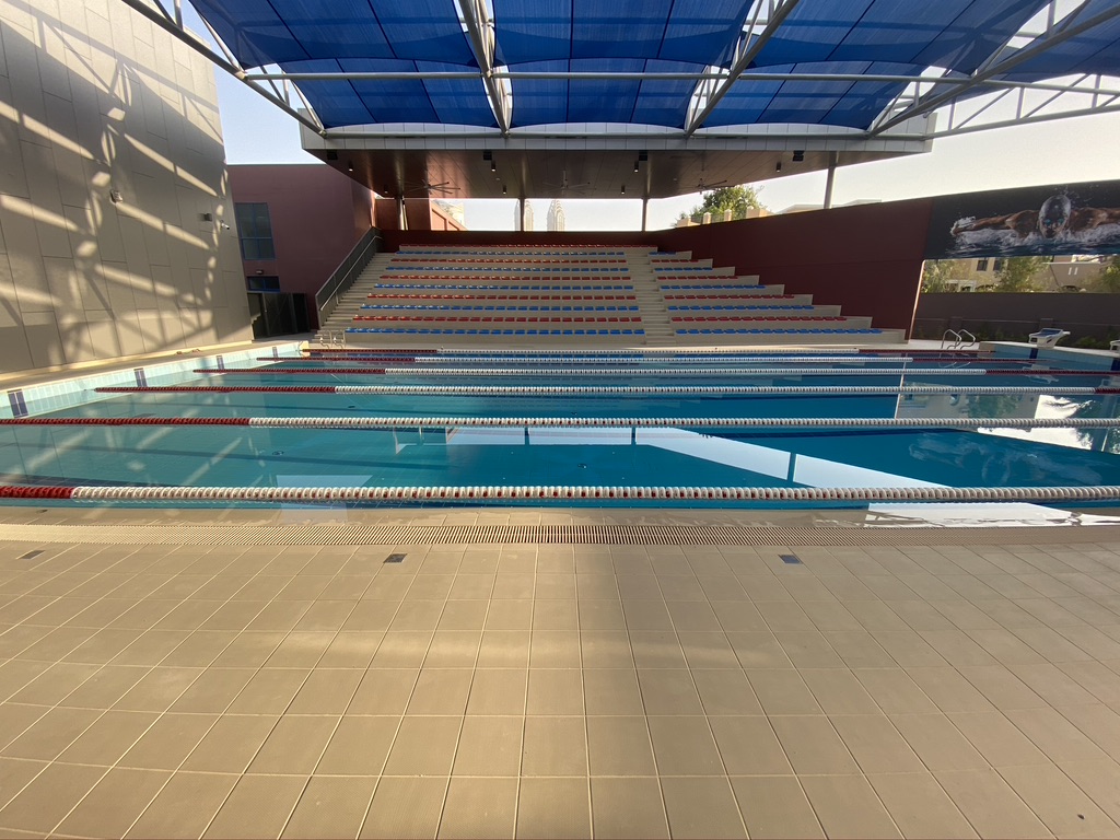 Semi-Olympic Overflow Swimming Pool | Dubai College Jumeirah Dubai