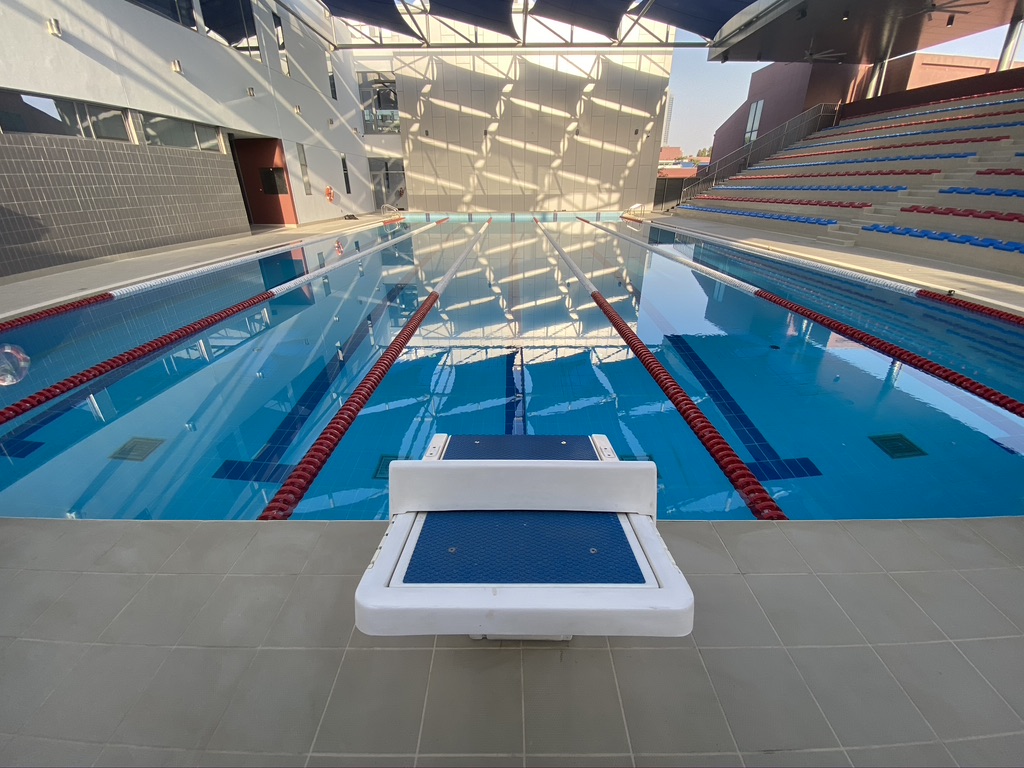 Semi-Olympic Overflow Swimming Pool | Dubai College Jumeirah Dubai