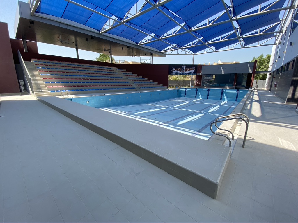 Semi-Olympic Overflow Swimming Pool | Dubai College Jumeirah Dubai