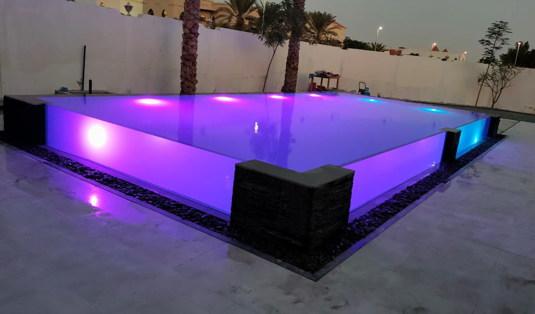 Luxury Acrylic Transparent Mirror Pool | Al Barsha 2 Dubai