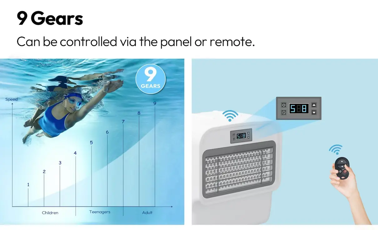 Vikstar LED control panel and handheld remote