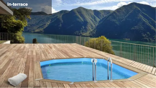 In Terrace Wooden  Pool